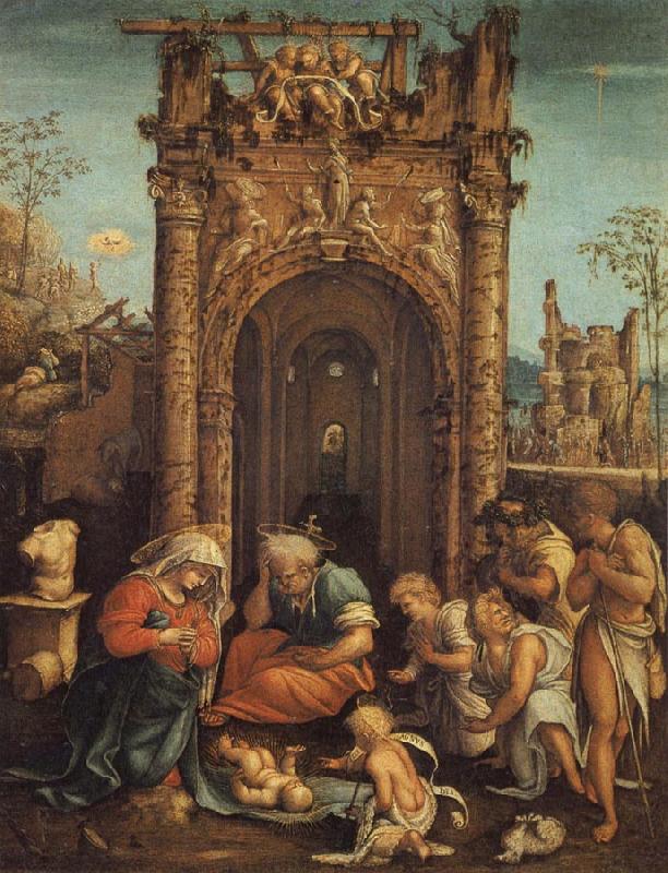 ASPERTINI, Amico The Adoration of the Shepherds china oil painting image